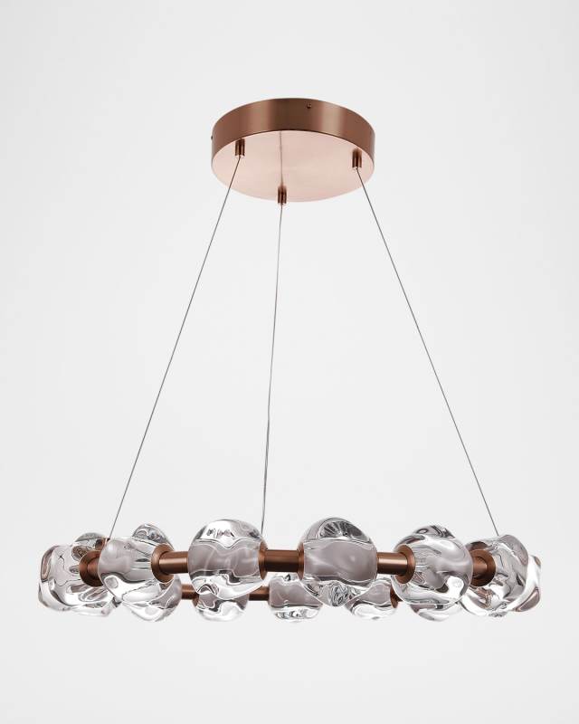 Jackie 30" 15-Light LED Chandelier